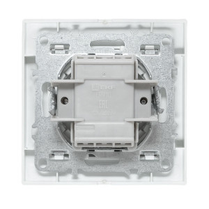 Выключатель 2-кл. СП Минск 10А IP20 бел. Basic ERV10-023-10