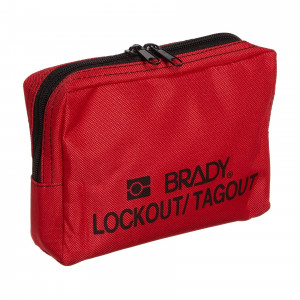 gws51172, Сумка для блокираторов поясная, нейлон, 120х190х50 мм, цвет – красный, 1 шт/упак