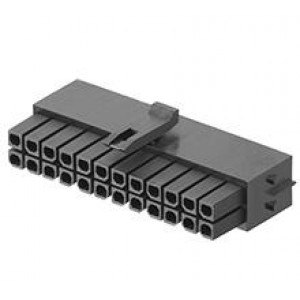 206461-1200, Проводные клеммы и зажимы Micro-Fit Plus Rcpt Hsg 2X6