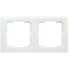 РГ-2-ББ Рамка 2 мест. гориз. BOLERO белый EMB20-K01