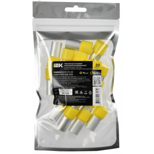 Наконечник НШВИ 70-20 желт. (уп.20шт) IEK UGN11-070-020-020
