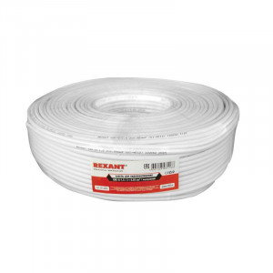 Кабель КВК-В-1,5+2x0,50 мм2 (Cu/Cu) белый, 200 м, 01-4012