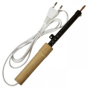 HLY 020A 220V 40W, Паяльник ЭПСН RUICHI 220 В, 40 Вт, деревянная ручка