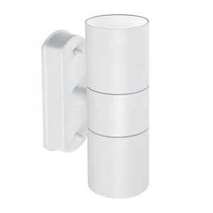 Светильник ДБУ вверх/вниз 2хGU10 без ламп IP44 белый 11673