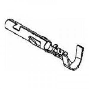 12020801, Автомобильные разъемы TERM W/P PIN/SLV FEM