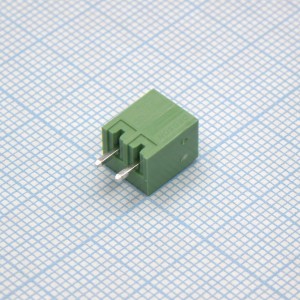 15EDGVC-3.5-02P-14-00A(H), Разъемный клеммный блок на плату, 2 контакта. Серия 15EDGVC-3.5