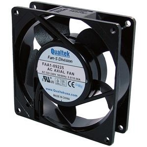 FAA1-09225QBMT31, Вентиляторы переменного тока AC FAN 92x25mm Ball 230VAC TERM