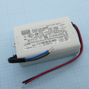 PCD-16-350B, Источник электропитания светодиодов 16.8Вт в корпусе с 4 выводами