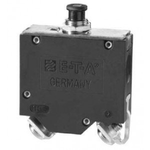 452-K14-LN2-100A, Автоматические выключатели Thermal-magnetic circuit breaker with threadneck mounting and push-pull actuation