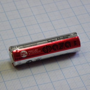 Батарея AA (316)   Фаза        --, Элемент питания алкалиновый