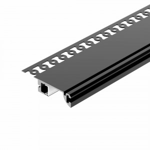 Профиль PLINTUS-FANTOM-L-2000 BLACK 041213, Алюминиевый профиль-плинтус для светодиодных лент и линеек. Цвет - черный RAL9005 (порошковая окраска). Габаритные размеры (LхWхH): 2000x12,8x60 мм. Ширина площадки для ленты 9,2 мм. Аксессуары приобретаются отдельно. Цена за метр.