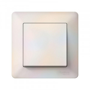 ATLASDESIGN AIR 1-постовая РАМКА, ЖЕМЧУГ/дымчатый белый ATN220401