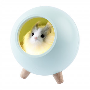 Детский ночник - светильник светодиодный NLED-468-1W-GR хомяк зеленый Б0052817