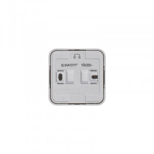 Выключатель 1-кл. ОП Blanca 10А IP20 (сх. 1) 250В с изолир. пластиной бел. SE BLNVA101011