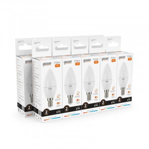 Лампа светодиодная Elementary 10Вт свеча 3000К тепл. бел. E14 710лм 33110