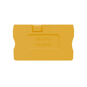 Торцевая крышка TP2.5-2-1-OG-EA, Торцевая крышка, для клемм TP2.5-2-1..., цвет: оранжевый