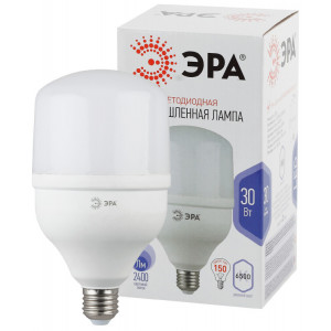 Лампа светодиодная высокомощная STD LED POWER T100-30W-6500-E27 30Вт T100 колокол 6500К холод. бел. E27 2400лм Б0027004