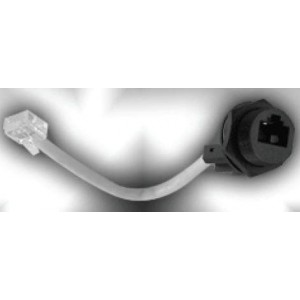 GM67X-CBL-152-P, Кабели Ethernet / Сетевые кабели IP67 MODJCK BOX SIDE W/ PLUG 152MM CABLE