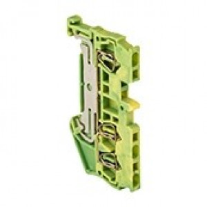 Колодка клеммная пружинная JXB-ST-1.5 3 вывода земля PROxima plc-jxb-st-1.5-3-pen