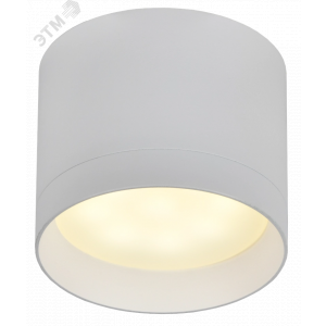 Светильник 4015 накладной потолочный под лампу GX53 бел. LT-UPB0-4015-GX53-1-K01