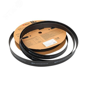 Трубка термоусадочная ТУТ нг 30/15 черн.  tut-30-b