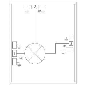HMC1106-SX, РЧ-микшер 15-36GHz Double Balanced mixer
