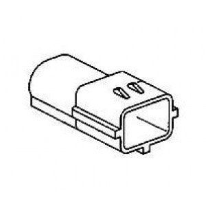 174354-2, Автомобильные разъемы 2P ECONOSEAL CAP