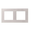 Рамка 2-м 4 алюм. 2400620-033