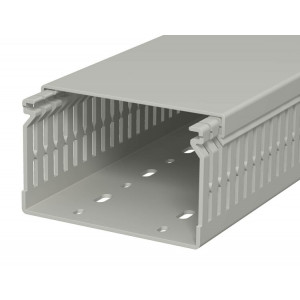 Кабель-канал перфорированный распределительный LK4 N 60x100x2000 мм (перфокороб) ПВХ, серый RAL7030LK4 N 60100 6178211