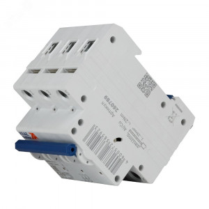 Выключатель автоматический модульный 3п C 10А 6кА OptiDin BM63-3C10-УХЛ3 КЭАЗ 260789