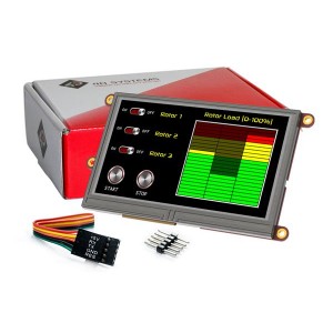 ULCD-43DT-AR, Модули визуального вывода 4.3" LCD Pack for Arduino