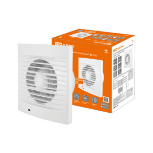 Вентилятор бытовой настенный, 100 С-П, подш. кач, белый, SQ1807-2004