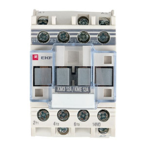 Контактор КМЭ малогабаритный 12А 24В 1NO PROxima ctr-s-12-24