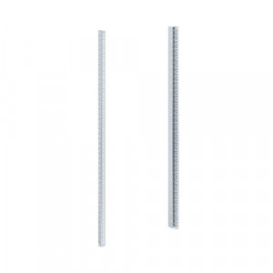 Вертикальные монтажные профили 24U, "С" для напольных 19" IT-корпусов ДКС серии CQE, 2шт R5VUG24C