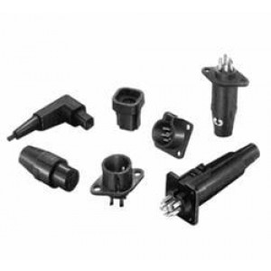 RPC2-12RB-3P(71), Цилиндрические защелкивающиеся разъемы REC 3 POS W/PINS