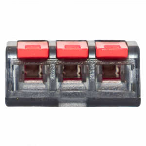 Клемма строительно-монтажная СМК 221-413 3-проводная 0.2-4кв.мм  PROxima plc-smk-221-413