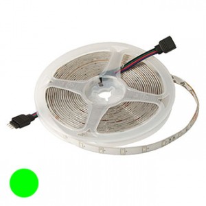 2835 300LED IP65 12V GREEN, LED-лента/ зеленый/ 565nm/ 60LED на метр/ U=12V/ 4 Вт на метр/ влагозащитная