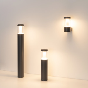 Светильник LGD-STEM-BOLL-H900-10W Warm3000 (GR, 185 deg, 230V) 029986, 900мм уличный светодиодный светильник для подсветки дорожек. Цвет ТЕПЛЫЙ БЕЛЫЙ 3000К, 10Вт (670лм). Влагозащищенный корпус IP65 - серый алюминий, экран из поликарбоната. Питание 230В, мощность10Вт. Размеры - Ф110х900 мм.