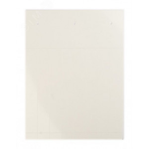 Табличка полужесткая. Клейкое основание. ПВХ-0,5. Белая TAS6715AW