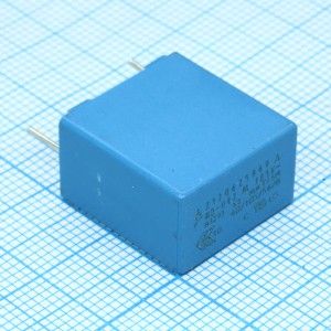 B32932A3474M000, Пленочный помехоподавляющий конденсатор X2 0.47мкФ 305VAC ±20% (18х11х18.5мм) шаг радиальных выводов 15мм 105°С автомобильного применения россыпь