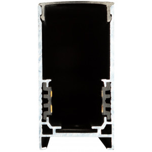 Шинопровод трековый TRM-S20-300-B L3000 48В накладной/подвесной магнитн. NOVA черн. Б0054840