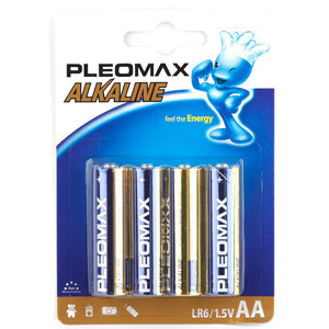Батарейки LR6-4BL Alkaline (40/400/19200) C0019242