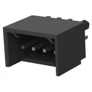 2-644486-4, Соединитель защищенный (4 стороны) вилка 4 контакт(-ов) 2.54мм луженый прямой монтаж в отверстие пакет/коробка