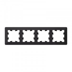 ATLASDESIGN AIR 4-постовая РАМКА, КАРБОН/дымчатый черный ATN221004