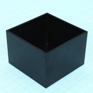 G383826B, Корпус черного цвета из пластика  под заливку компаундом