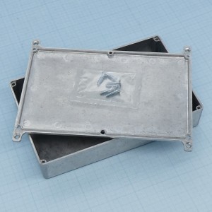 G0477F, Алюминиевый корпус с фланцами некрашеный