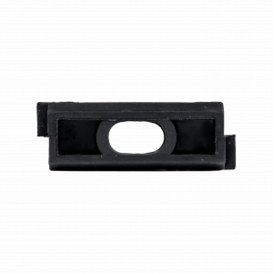 Держатель для труб (клипса) d32мм черн. (уп.50шт) Plast derj-z-32-black