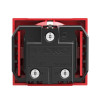 Розетка 1-м 2мод. Viva 16А IP20 2P+E с заземл. защ. шторки красн. 45015