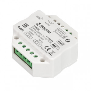 INTELLIGENT ARLIGHT Релейный модуль SMART-SWITCH-701-72-PS-IN (230V, 1x1.5A, ZB, 2.4G) 035308, Выключатель для любых видов нагрузки AC 230V. Напряжение питания AC 100-240V, максимальный ток нагрузки 1.5А. Управление 2.4G+WiFi, интерфейс Tuya (через Tuya ZigBee шлюз), поддерживается управление ЯНДЕКС АЛИСА, совместим с приложением INTELLIGENT ARLIGH