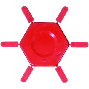 Кодировочное гнездо для Wiebox, Кодировочное гнездо разъема на ПП, для розеточного разъема, цвет: красный